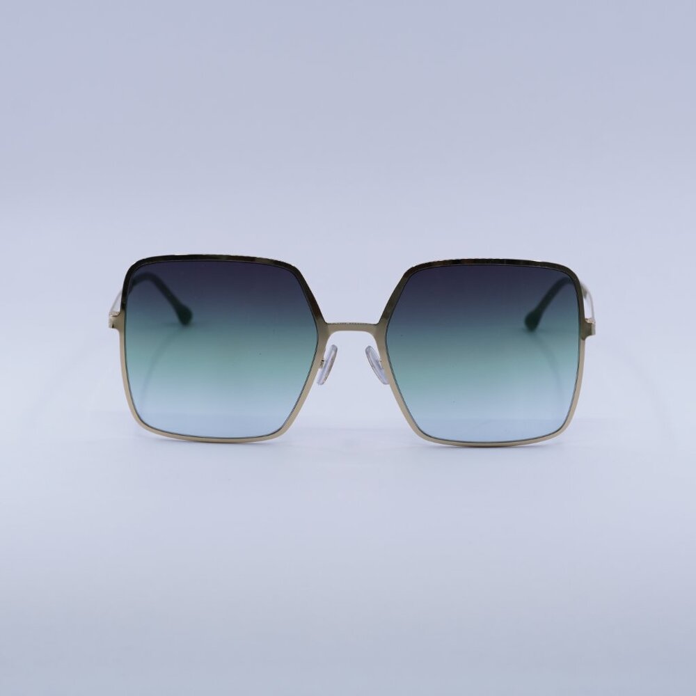 Isabel Marant IM 0102/S 0PEF IB Sunglasses - Gold Frame, Green Lenses - Picture 3 of 11